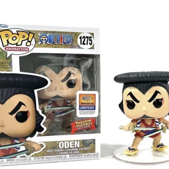 NEW 2023 Wondercon One Piece Oden Funko Pop Figure #1275 - Picture 1 of 7